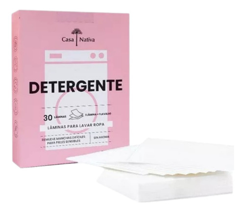 Detergente En Láminas Piel Sensible Sin Aroma. Agronewen