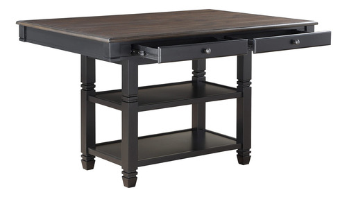 Lexicon Krismer Mesa De Comedor Con Altura De Mostrador Color De La Tapa Color De Las Patas