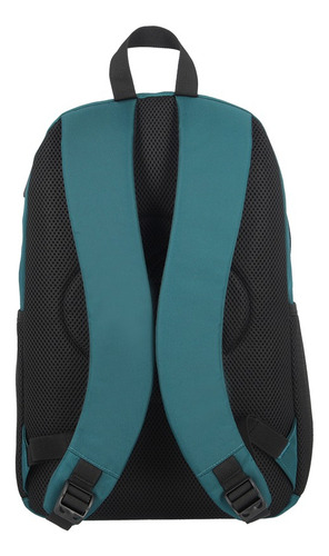 Mochila Samsonite Hammer Porta Notebook Color Verde Diseño De La Tela Lisa