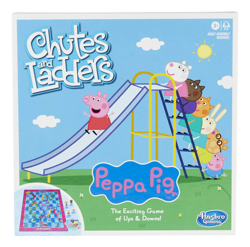 Chutes And Ladders: Peppa Pig Edition Juego De Mesa Para Ni.