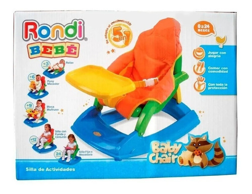 Silla Bebe Mecedora Baby Activity Chair Rondi Lny 2504