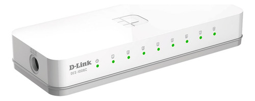 D-link Des-1008c Switch De Red 8 Puertos Ethernet 10/100