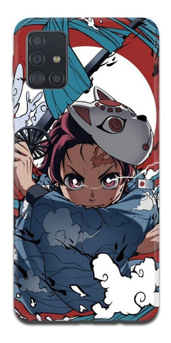 Imagen 2 de 10 de Funda Samsung A31 A21s A11 Kimetsu No Yaiba Demon Slayer 9