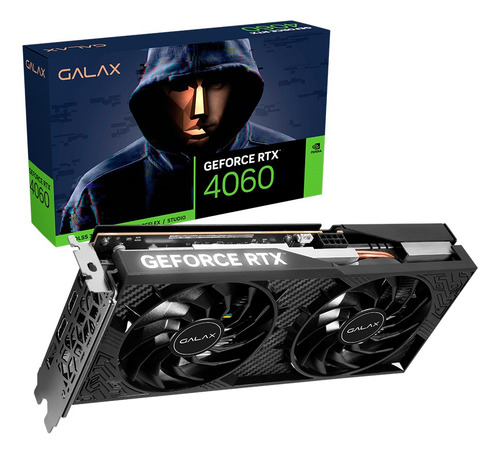 Placa De Vídeo Galax Nvidia Rtx 4060 8gb Gddr6