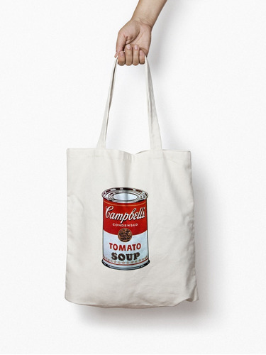 Tote Bag Andy Warhol Sopa Campbells