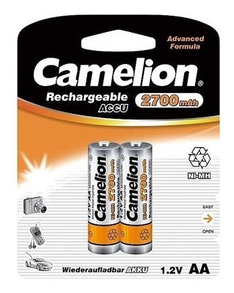 Pilas Recargables Aa Camelion