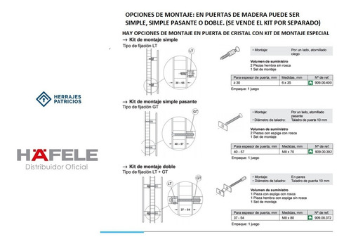 Imagen 4 de 5 de Manijón Recto 600mm Cosimo Gt Hafele 903.03.384 Acero Inox.