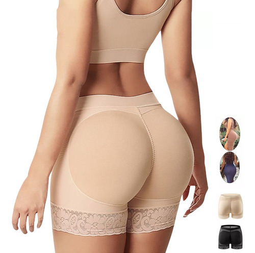 Panty Bombacha Levanta Gluteos Relleno Aumenta Lenceria 2pcs