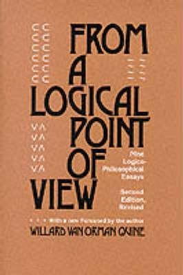 From A Logical Point Of View - W. V. Quine