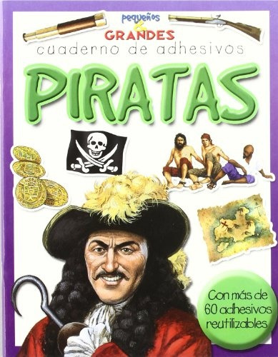 Piratas . Cuaderno De Adhesivos - Miles Kelly