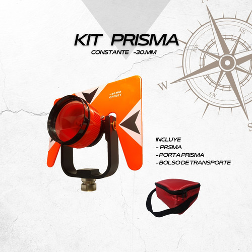 Kit Prisma - Portaprisma Topografía