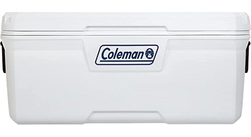 Hielera Marina 120qt Blanca Capacidad 204 Latas Coleman