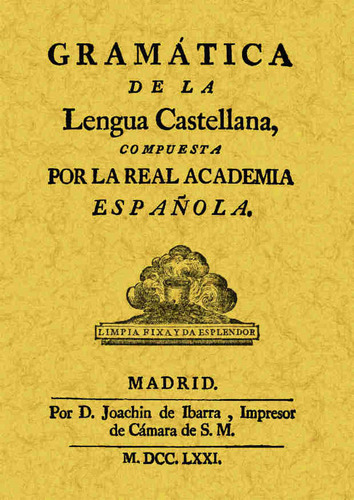 Libro Gramatica De La Lengua Castellana