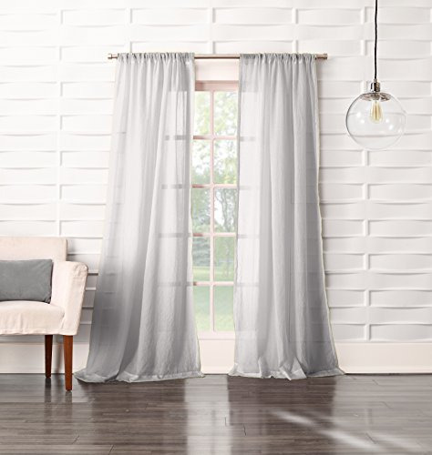 No. 918 16871 Tayla Crushed Texture Semi-sheer Rod Pocket Po