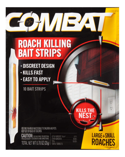 Mata Cucarachas Dial 00973 Roach Killing Bait Strip, 10 Piez