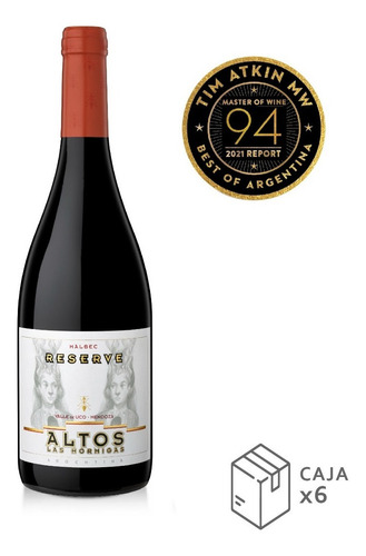 Imagen 2 de 4 de Vino Altos Las Hormigas Reserva Malbec Uco - Caja 6 X750ml