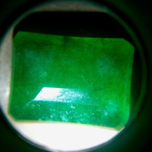 Esmeralda Opaca - Corte Octogonal- 12.75ct - 17.16mm + Envío