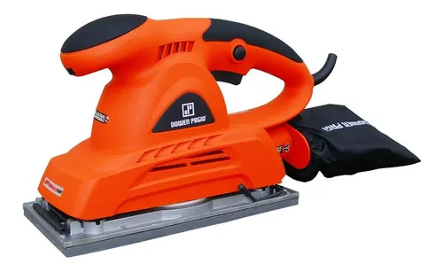 Herramientas Lijadora Orbital Carpintero 330 W Dowen Pagio Color Naranja Frecuencia 50