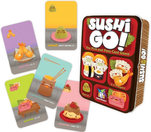 ¡sushi Go! - El Juego De Cartas Pick And Pass