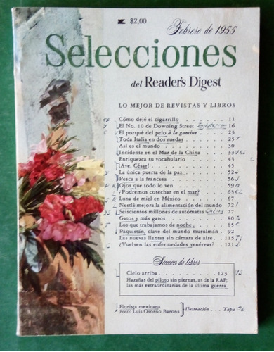 Revista Selecciones Del Readers Digest Febrero De 1955