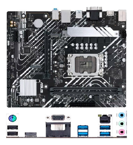 Placa Madre Asus Prime B660m-k D4 Intel 1700 Ddr4 Microatx