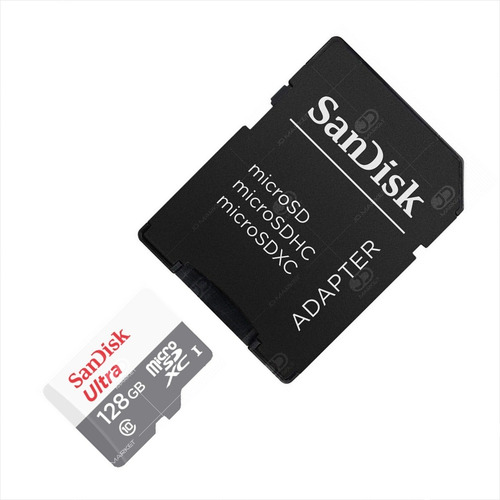 Imagen 3 de 5 de Tarjeta Micro Sdxc Sandisk Ultra 128gb, Uhs-i, C10, 100mb/s