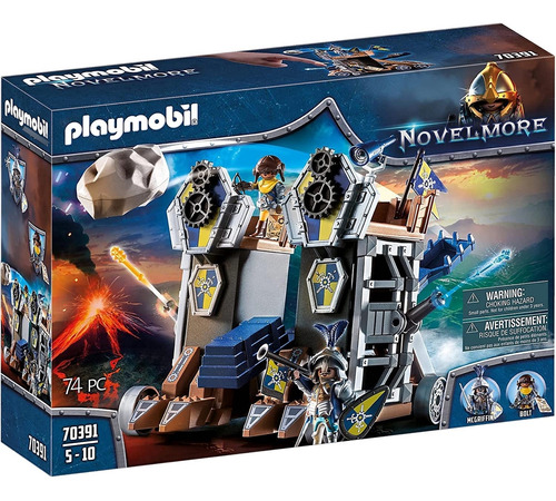 Playmobil Fortaleza Móvil De Novelmore