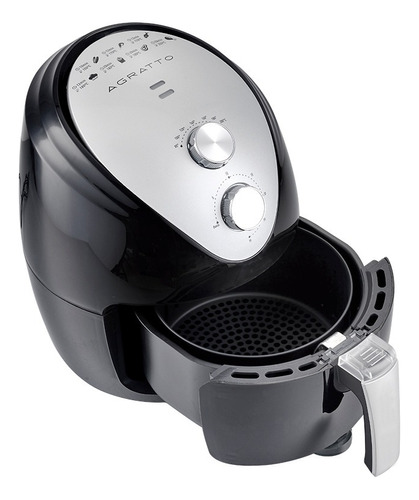 Fritadeira Sem Óleo Agratto Fryer Silver 2,5l 220w