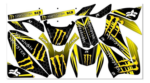 Stickers Para Moto Mb Terra150c Mod-173