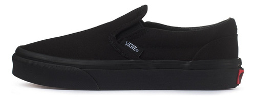 Tenis Vans Classic Slip On Y - Vn000zbuenr - Niños - Negro