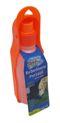 Bebedouro Portátil Para Cães 240ml - Pet-34  - Western Pet