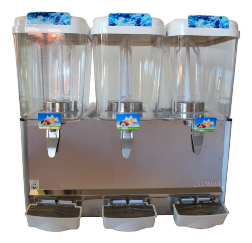 Imagen 1 de 2 de Dispensador,enfriador Aguas Triple 18 Lt Cada Tanque