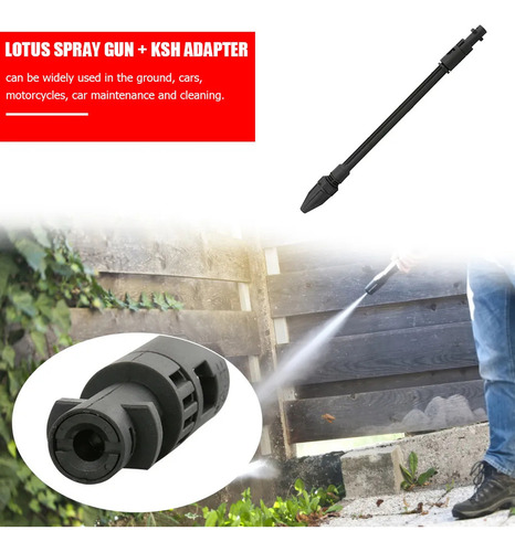 Varita Giratoria Con Punta De Boquilla Turbo Para Karcher K2