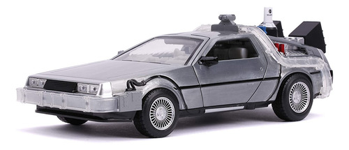 Jada Toys Back To The Future 2 Delorean Time Machine 1:24 Gris