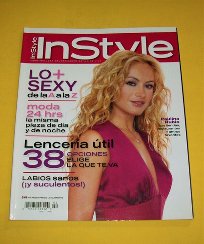 Paulina Rubio Revista Instyle 2006 Jennifer Love Hewitt