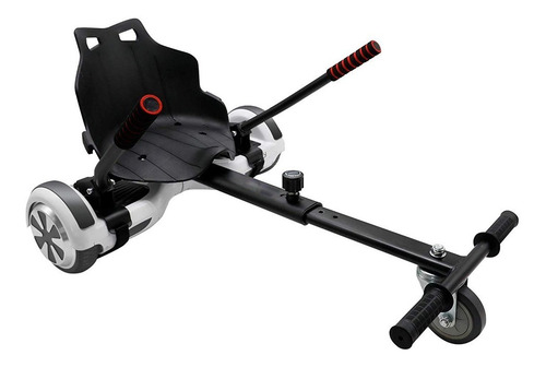 Imagen 1 de 4 de Silla Para Patineta Electrica Negra Hoverboard Paragon.uy
