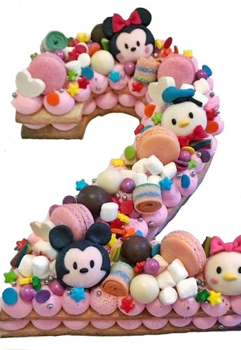Tortas Chic Numeros Niños Kids -- Novedad! Pedidos Express!