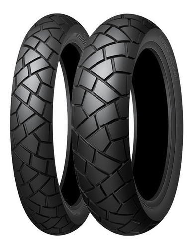 Juego Cubierta Moto Dunlop 110/80r19-150/70r17 Mixtour Envio