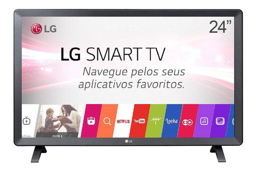 Smart Tv Monitor Led 24 LG 24tl520s Hd 2 Hdmi 1 Usb Wifi