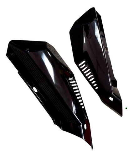 Tapa Lateral Trasera Kit Negro Hj 110 Hj110 Mope Solpar Moto