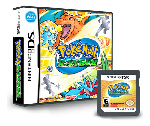 Cartucho R4 Pokémon Ranger Inglés Estuche Nintendo Ds