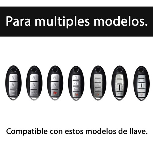 Carcasa Funda Llave Nissan Silicona Protectora Control