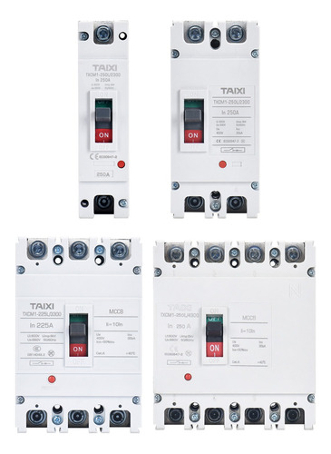 Interruptor Termomagnético De 180 Amper De 3 Polos 3 Fases