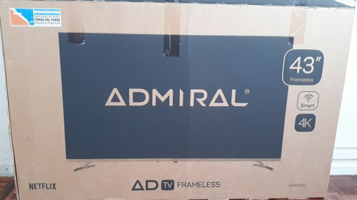 Smart Tv 43 Uhd 4k Admiral Ad43q20