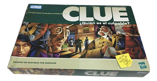 Juego De Mesa Clue Hasbro Retro (Usado)
