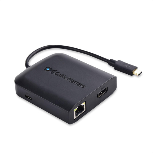 Cable Matters Adaptador Multipuerto Usb C Hub Hdmi 4k 2x 2.0