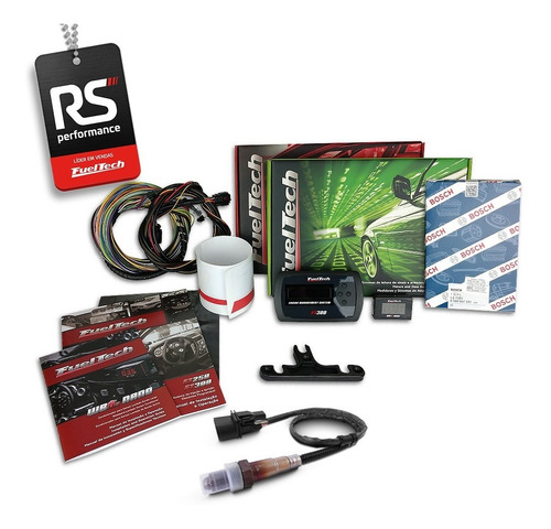 Fueltech Ft300 Chicote 3m + Wide Band Nano 2m C/ Sonda