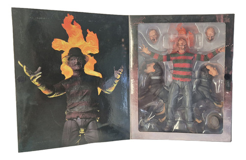 Figura Freddy Ultimate Part 2 Nightmare On Elm Street Neca (Usado)