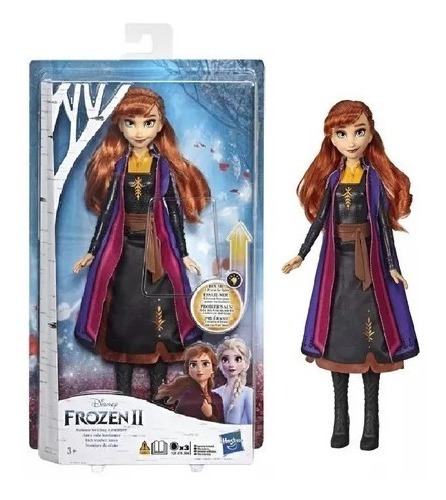 Anna Frozen 2 Con Luz Figura Light Up Juguete Disney