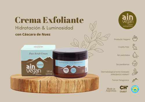 Ain Vegan Crema Exfoliante Facial Limpieza Profunda Momento de aplicación Noche Tipo de piel Sensible